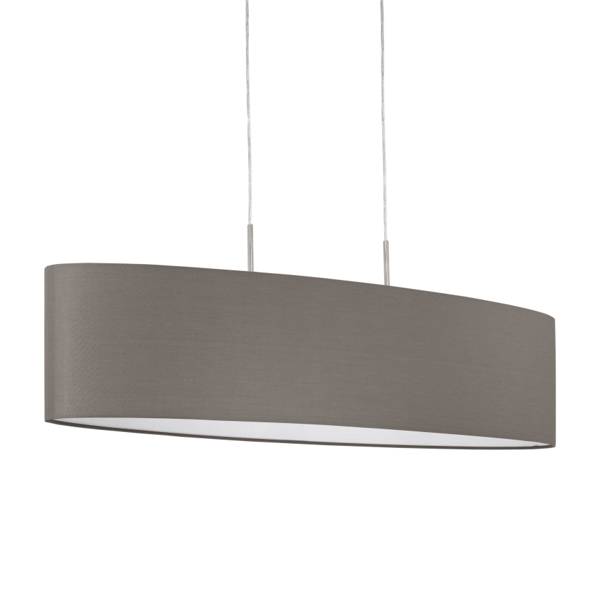 Eglo 31587 - Kabantis sietynas, ant laido PASTERI 2xE27/60W/230V
