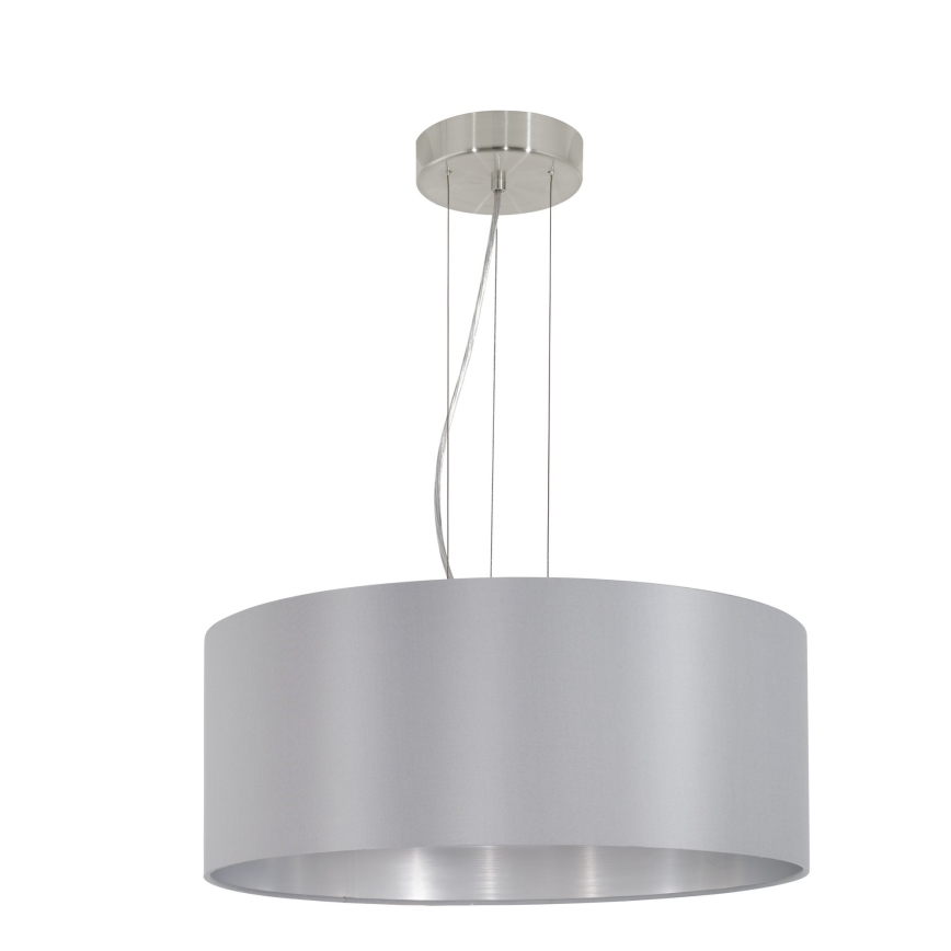 Eglo - Kabantis sietynas, ant laido 3xE27/60W/230V