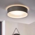 Eglo 31623 - LED lubinis šviestuvas MASERLO LED/16W/230V 3000K skersmuo 40,5 cm pilka/sidabrinė