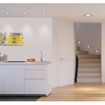 Eglo 31671 - LED įleidžiamas šviestuvas FUEVA 1 LED/10,9W/230V skersmuo 17 cm