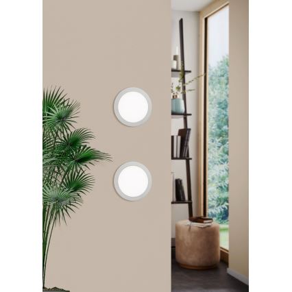 Eglo 31675 - įleidžiamasis LED šviestuvas FUEVA 1 LED/16,5W/230V skersmuo 22,7 cm