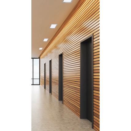 Eglo 31678 - LED įleidžiamasis šviestuvas FUEVA 1 1xLED/18W/230V 22,5x22,5 cm