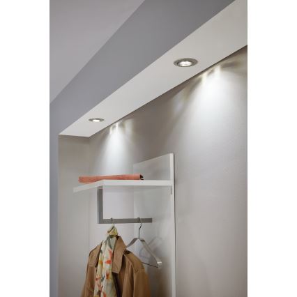 Eglo - 3 vnt. LED įleidžiamųjų šviestuvų rinkinys TEDO 1xGU10-LED/5W/230V