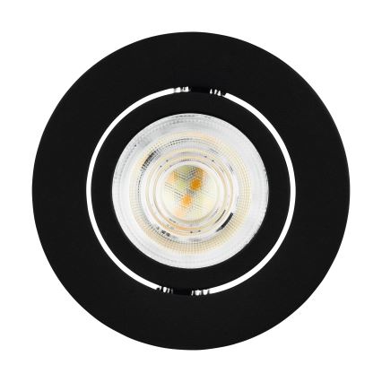 Eglo 31695 - LED RGBW Pritemdomas įleidžiamas lubinis šviestuvas SALICETO-Z LED/4,7W/230V 2700-6500K juoda