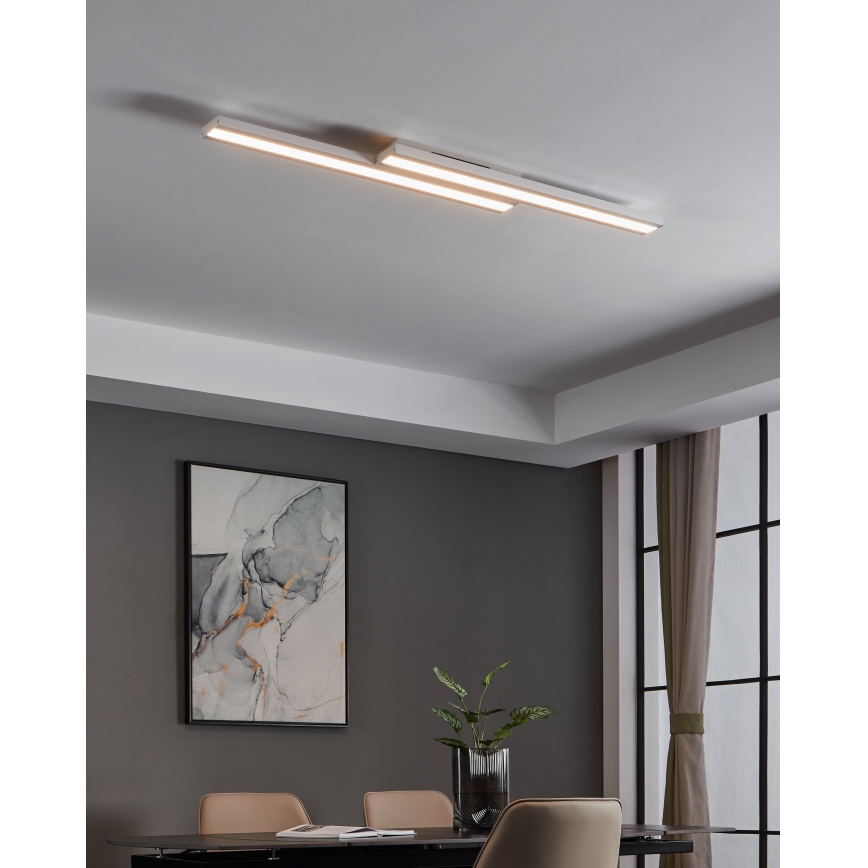 Eglo 31713 - LED RGBW Reguliuojamas lubinis šviestuvas SALITERAS-Z LED/20,4W/230V 2700-6500K balta