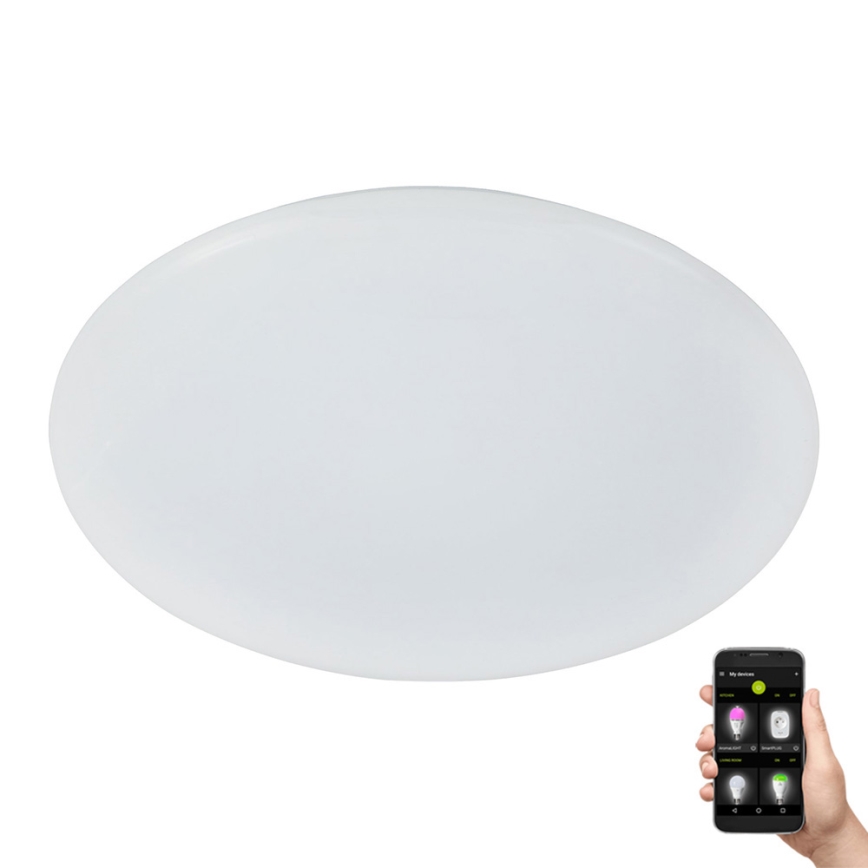 Eglo 31737 - LED Pritemdomas lubinis šviestuvas TOTARI-Z LED/19,2W/230V 2700-6500K balta