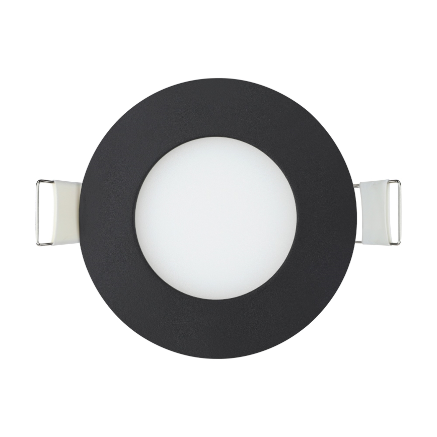 Eglo 31743 - KOMPLEKTAS 3x LED Reguliuojamas vonios įleidžiamas šviestuvas FUEVA-Z 1xLED/2,8W/230V 2700-6500 IP44 juoda