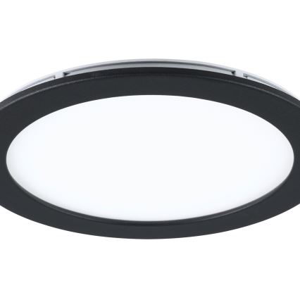 Eglo 31744 - LED Reguliuojamas vonios įleidžiamas šviestuvas FUEVA-Z LED/10,5W/230V 2700-6500K IP44 juoda