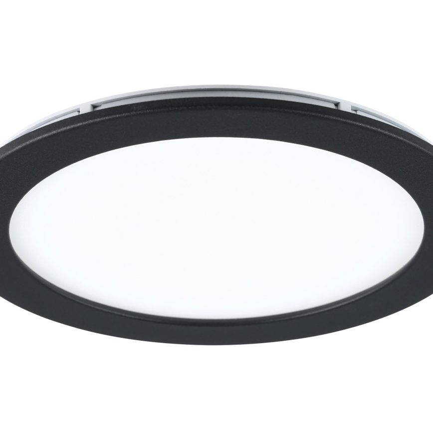 Eglo 31744 - LED Reguliuojamas vonios įleidžiamas šviestuvas FUEVA-Z LED/10,5W/230V 2700-6500K IP44 juoda
