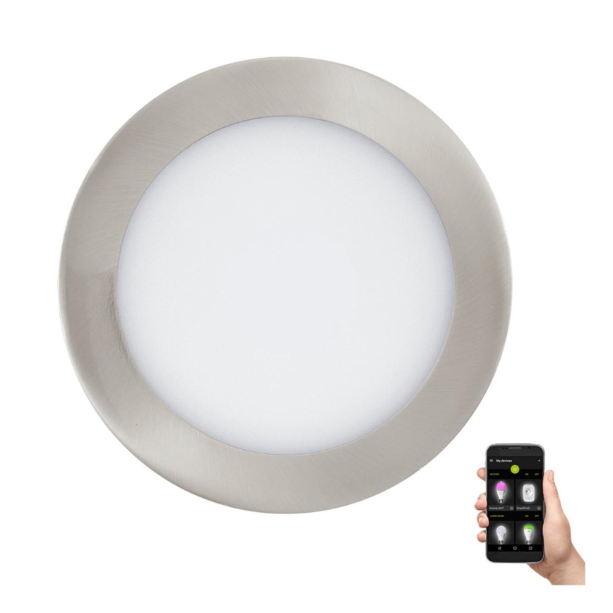 Eglo 31746 - LED Reguliuojamas vonios įleidžiamas šviestuvas FUEVA-Z LED/10,5W/230V 2700-6500K IP44 chromas