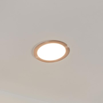 Eglo 31746 - LED Reguliuojamas vonios įleidžiamas šviestuvas FUEVA-Z LED/10,5W/230V 2700-6500K IP44 chromas