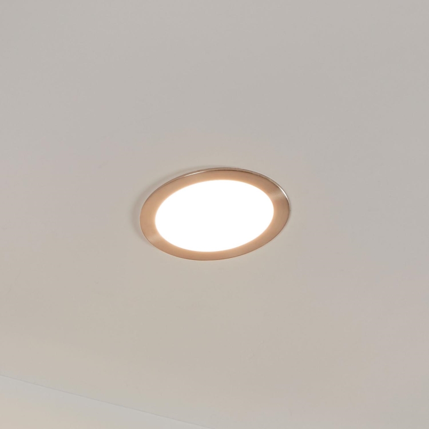 Eglo 31746 - LED Reguliuojamas vonios įleidžiamas šviestuvas FUEVA-Z LED/10,5W/230V 2700-6500K IP44 chromas