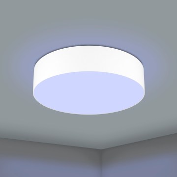 Eglo 31766 - LED RGBW dimeriuojamas lubinis šviestuvas ROMAO-Z LED/35W/230V 2700-6500K skersm. 57 cm balta