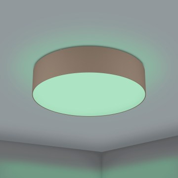 Eglo 31767 - LED RGBW reguliuojamas lubinis šviestuvas ROMAO-Z LED/35W/230V 2700-6500K Ø 57 cm smėlio rudos spalvos