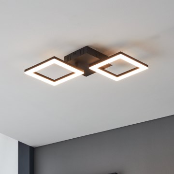 Eglo 31773 - LED Pritemdomas lubinis šviestuvas PARANDAY-Z LED/15,5W/230V 3000-6500K juoda