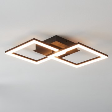 Eglo 31774 - LED Pritemdomas lubinis šviestuvas PARANDAY-Z LED/21,5W/230V 3000-6500K juoda