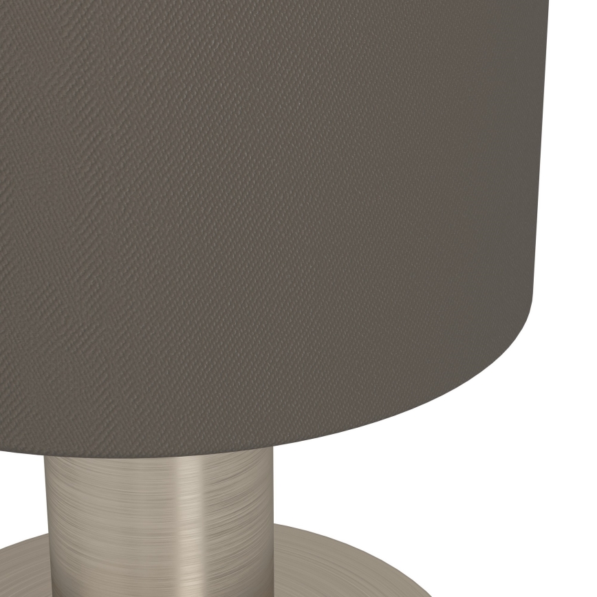 Eglo - Stalinė lempa 1xE14/40W/230V ruda/matinis chromas