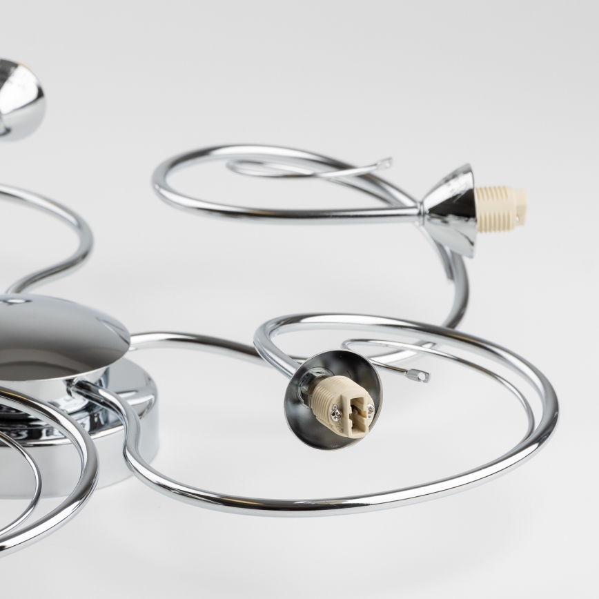 Eglo 32103 - LED paviršinė liustra VELAGO 5xG9/33W/230V blizgus chromas