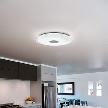 Eglo 32344 - LED RGBW dimeriuojamas lubinis šviestuvas LANCIANO-C LED/53W/230V 2700–6500K + nuotolinis valdymas