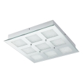 Eglo 32455 - LED lubinis šviestuvas PALLANTE LED/33W/230V 4000K matinis chromas