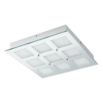 Eglo 32455 - LED lubinis šviestuvas PALLANTE LED/33W/230V 4000K matinis chromas