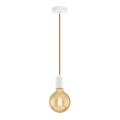Eglo 32529 - Sietynas, kabinamas ant virvės YORTH 1xE27/60W/230V
