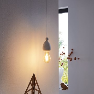 Eglo 32544 - Lubinis šviestuvas YORTH 1xE27/60W/230V balta
