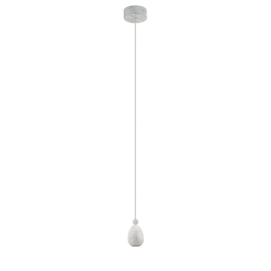 Eglo 32544 - Lubinis šviestuvas YORTH 1xE27/60W/230V balta