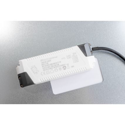 Eglo 32547 - LED RGBW Pritemdomas paviršinis/įleidžiamas skydelis 2in1 SALOBRENA-C LED/34W/230V baltas 60x60 cm + valdymo pultas