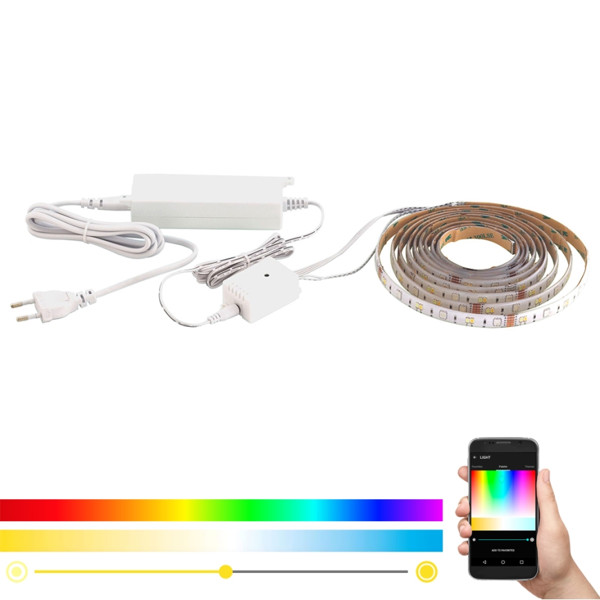 Eglo - LED RGB CCT juosta 5m STRIPE-C LED/16W/230V