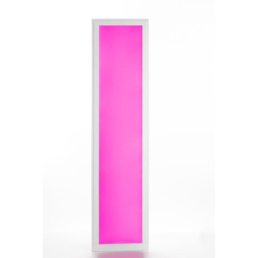 Eglo 32734 - LED RGBW Pritemdomas paviršinis/įleidžiamas skydelis 2in1 SALOBRENA-C LED/34W/230V balta + valdymo pultas