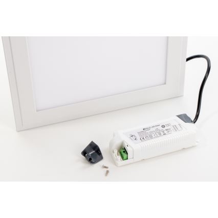 Eglo 32734 - LED RGBW Pritemdomas paviršinis/įleidžiamas skydelis 2in1 SALOBRENA-C LED/34W/230V balta + valdymo pultas