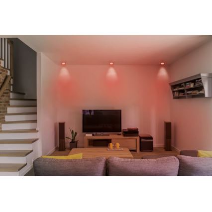 Eglo - LED RGB dimeriuojamas įleidžiamas šviestuvas FUEVA-C LED/10,5W/230V skersmuo 17 cm