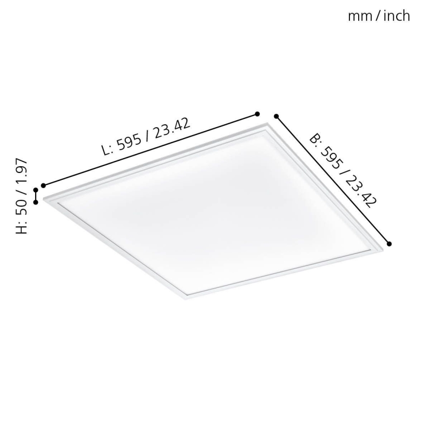Eglo - LED Lubinis šviestuvas LED/40W/230V
