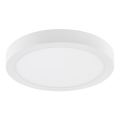 Eglo 32815 - reguliuojamas LED lubinis šviestuvas FUEVA LED/21W/230V 3000-6500K, skersmuo 30 cm, balta + nuotolinis valdymas