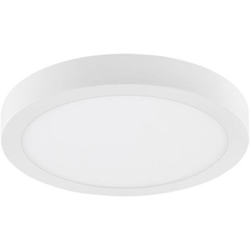 Eglo 32815 - reguliuojamas LED lubinis šviestuvas FUEVA LED/21W/230V 3000-6500K, skersmuo 30 cm, balta + nuotolinis valdymas