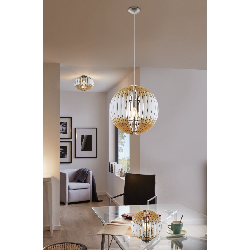 Eglo 32844 - Lubinis šviestuvas OLMERO 1 1xE27/60W/230V