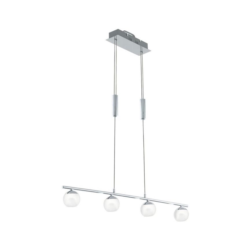 Eglo 32868 - LED pakabinama liustra BORRIOL ant laido 4xLED/4,5W/230V