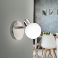 Eglo 32925 - dimeriuojamas LED sieninis taškinis šviestuvas COMBA 1xE14/6W/230V matinis chromas