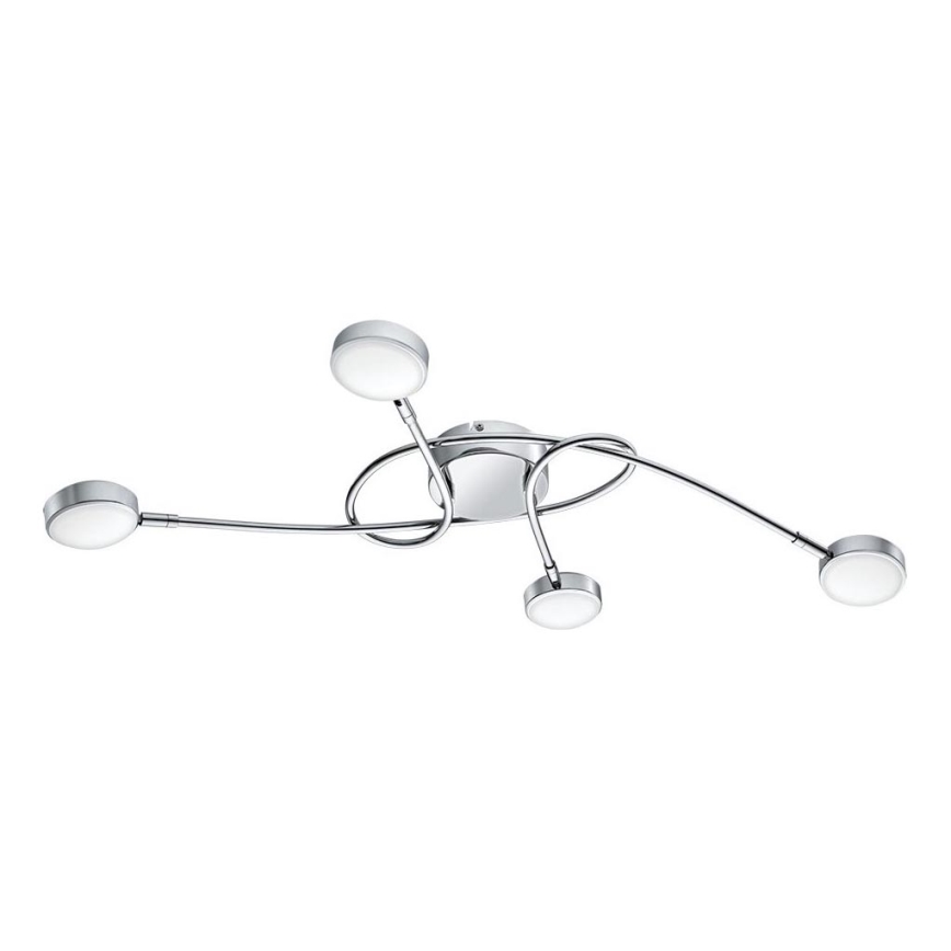 Eglo 32996 - LED paviršinis lubų šviestuvas SALTO 4xLED/5,4W/230V blizgus chromas