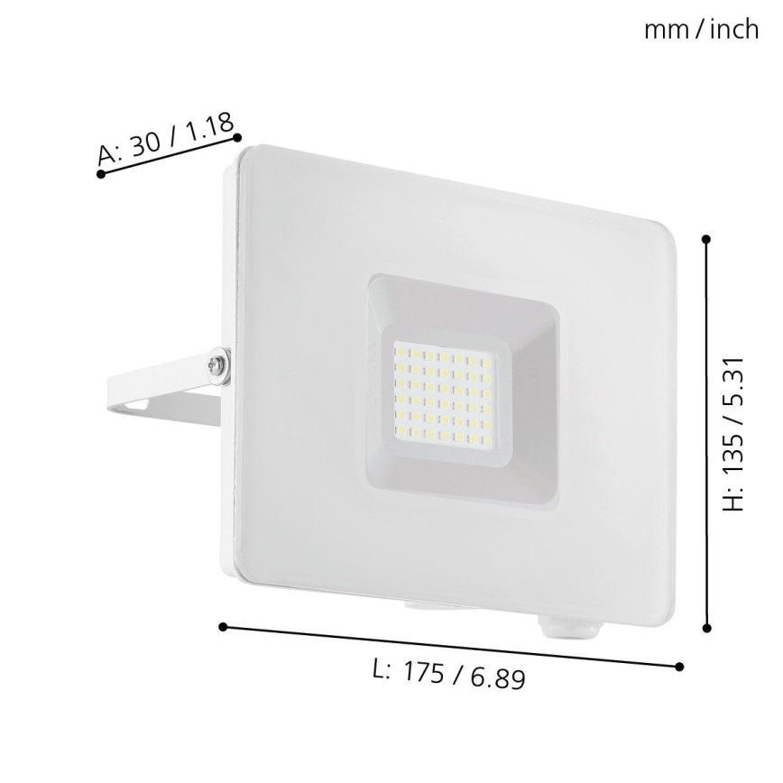 Eglo - LED prožektorius LED/30W/230V IP65