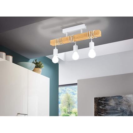 Eglo - Tvirtinamas sietynas TOWNSHEND 3xE27/60W/230V