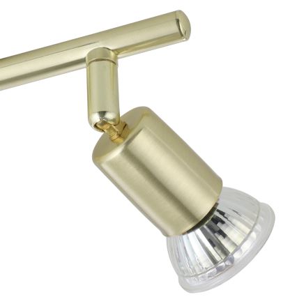 Eglo - LED akcentinis šviestuvas 2xGU10/2,8W/230V 3000K auksas