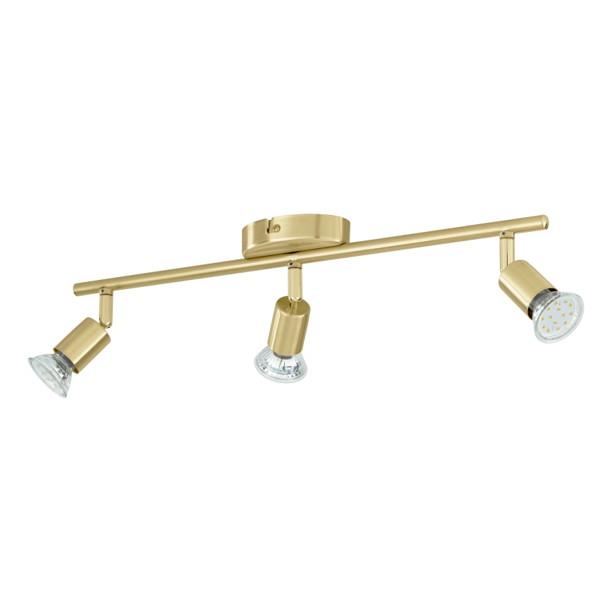 Eglo - LED akcentinis šviestuvas 3xGU10/2,8W/230V 3000K auksas