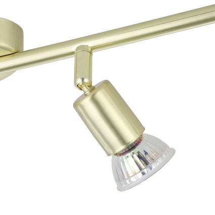 Eglo - LED akcentinis šviestuvas 4xGU10/2,8W/230V 3000K auksas
