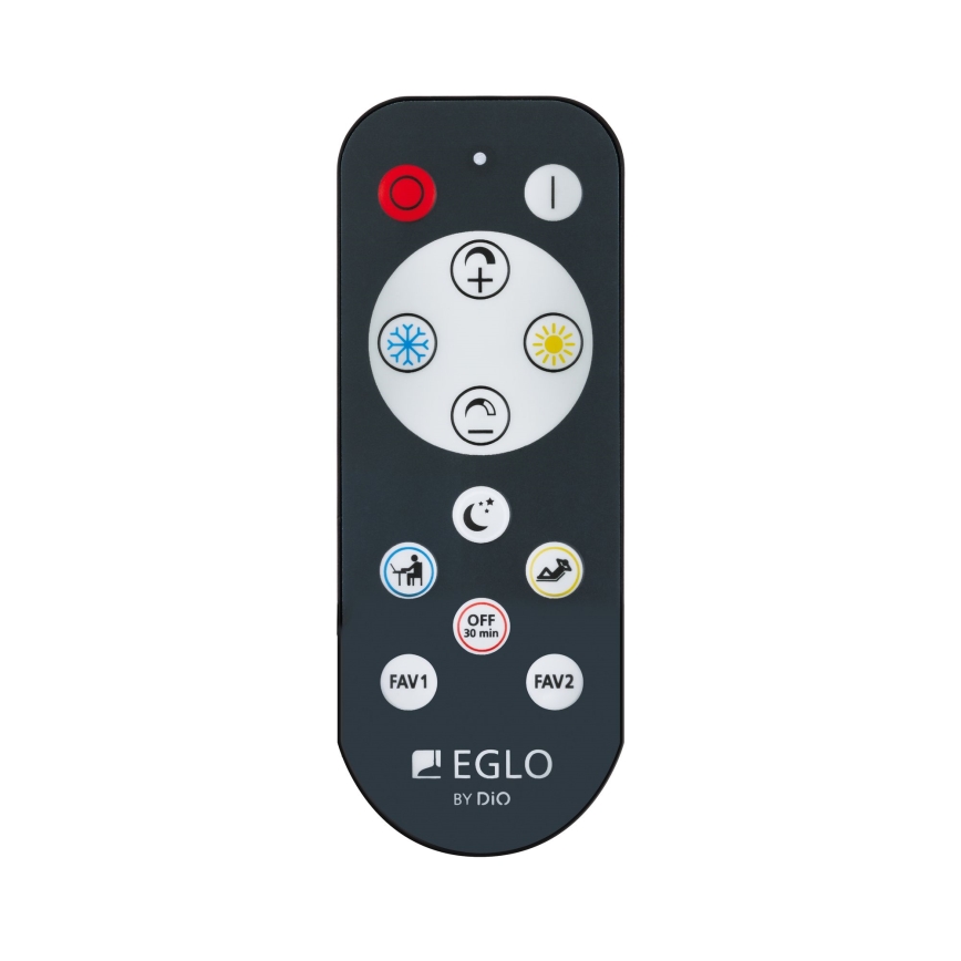 Eglo 33199 - Nuotolinio valdymo pultas FRANIA 1xCR2032