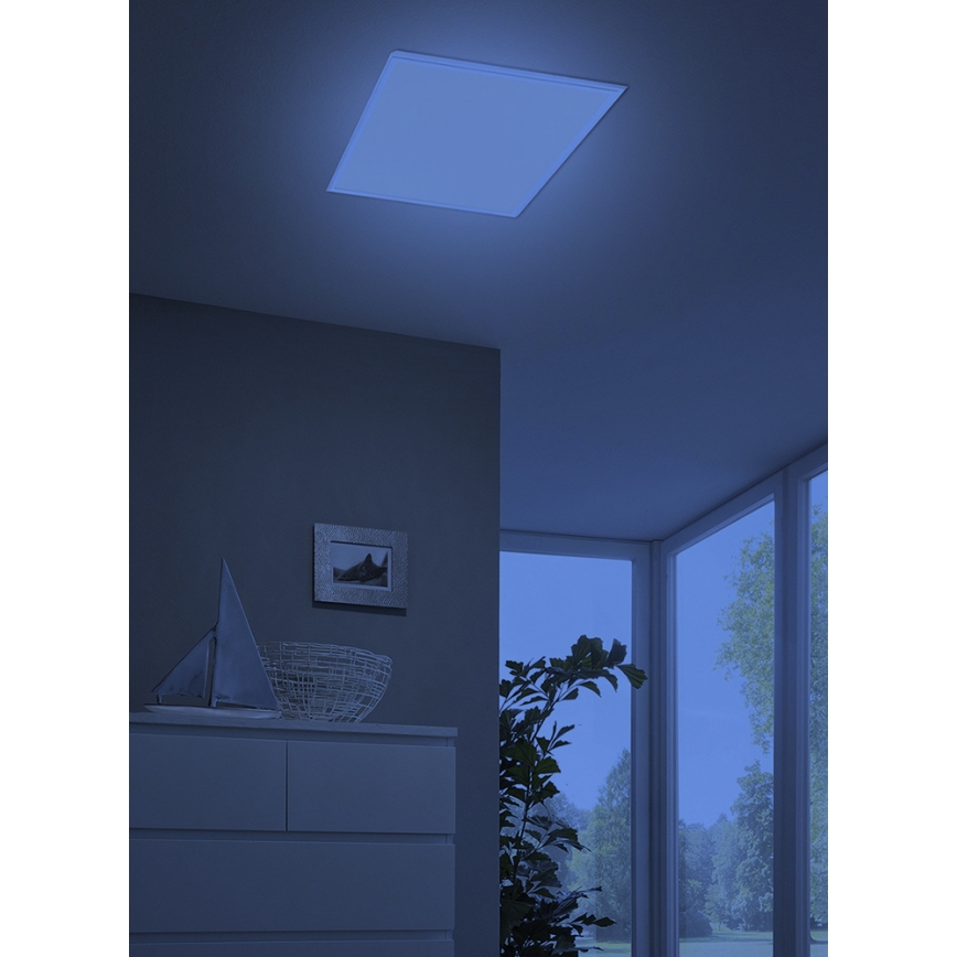 Eglo 33204 - LED RGBW Pritemdomas šviestuvas SALOBRENA-C LED/34W/230V 2700-6500K + nuotolinio valdymo pultas