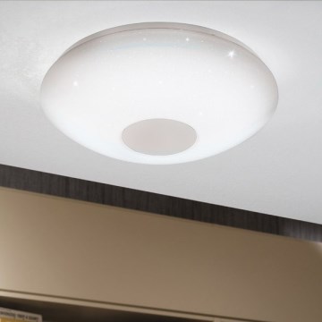 Eglo 33218 - LED RGBW Reguliuojamas lubinis šviestuvas VOLTAGO-C LED/17W/230V 2700-6500K diametras 38 cm