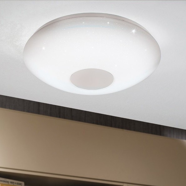 Eglo 33218 - LED RGBW Reguliuojamas lubinis šviestuvas VOLTAGO-C LED/17W/230V 2700-6500K diametras 38 cm
