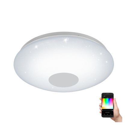 Eglo 33218 - LED RGBW Reguliuojamas lubinis šviestuvas VOLTAGO-C LED/17W/230V 2700-6500K diametras 38 cm